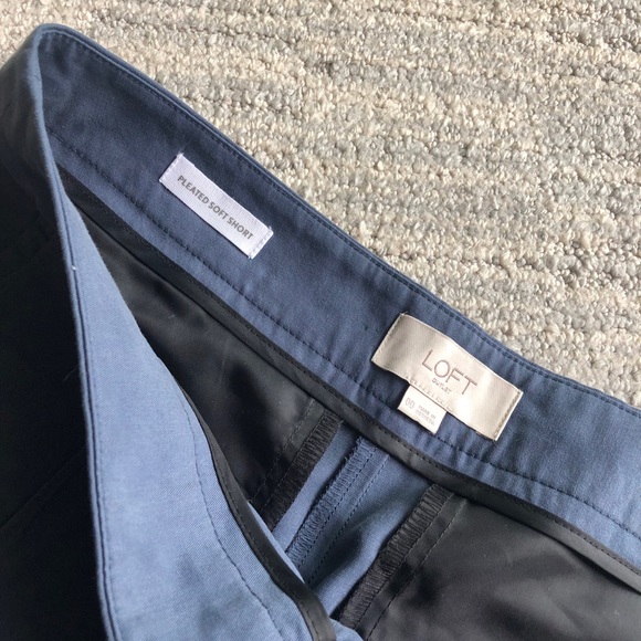 🔮5 for 💲30 Loft pleated soft shorts - Picture 3 of 5